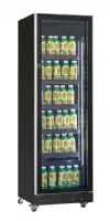Réfrigérateur professionnel 1 porte noir 387 l positif - 7526.0005 - combisteel - Combisteel - 7526.0005