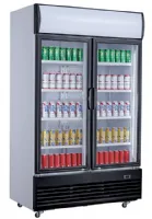 Réfrigérateur professionnel 2 portes vitrées 1000 L positif - 7527.0105 - Combisteel Réfrigérateur professionnel 2 portes vitrées 1000 L positif - 7527.0105 - Combisteel