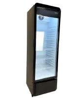Photo 4 - Réfrigérateur professionnel à poser 1 porte vitrée noir 258 l positif - 7455.3125 - combisteel - Combisteel - 7455.3125