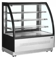 Vitrine réfrigérée professionnelle 218 L noire positive - LPD1200C/BLACK - Tefcold - Tefcold - LPD1200C/BLACK
