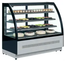 Photo 2 - Vitrine réfrigérée professionnelle 277 litres noire positive - lpd1500c/black - tefcold - Tefcold - LPD1500C/BLACK
