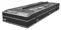 Photo 2 - Congélateur professionnel bahut noir tête de gondole 988 l dégivrage automatique - 7072.0105 - combisteel - Combisteel - 7072.0105