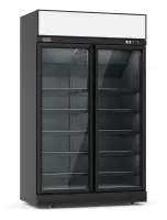 Congélateur professionnel noir 2 portes vitrées négatif 1253 mm 960 l - 7455.2425 - combisteel - Combisteel - 7455.2425 Congélateur professionnel noir 2 portes vitrées négatif 1253 mm 960 l - 7455.2425 - combisteel - Combisteel - 7455.2425