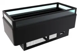 Photo 2 - Îlot de refroidissement et congélation commutable noir 240 l - 7080.0020 - combisteel - Combisteel - 7080.0020