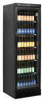 Vitrine réfrigérée professionnelle 1 porte vitrée noire capacité 219 l positive - cev425 black - tefcold - Tefcold - CEV425 BLACK