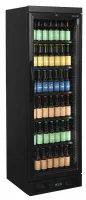 Photo 2 - Réfrigérateur professionnel à boissons 1 porte vitrée noir capacité 219 litres positif - cev435 black - tefcold - Tefcold - CEV435 BLACK