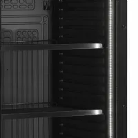 Photo 4 - Réfrigérateur professionnel à boissons 1 porte vitrée noir capacité 219 litres positif - cev435 black - tefcold - Tefcold - CEV435 BLACK
