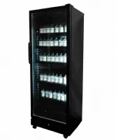 Photo 3 - Réfrigérateur professionnel 1 porte vitrée noir 400 l positif - 7086.0005 - combisteel - Combisteel - 7086.0005