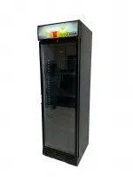 Photo 3 - Réfrigérateur professionnel 1 porte vitrée noir 382 l positif charnière à droite - 7464.0090 - combisteel - Combisteel - 7464.0090