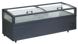 Vitrine réfrigérée professionnelle couvercles vitrés coulissants capacité 860 l - view 250 cf vs - tefcold - Tefcold - VIEW 250 CF VS