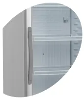 Photo 2 - Réfrigérateur à boisson 1 porte vitrée blanche positive - gbc375 - tefcold - Tefcold - GBC375