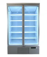 Photo 3 - Réfrigérateur professionnel blanc 2 portes vitrées positif 1253 mm hauteur 2003 mm - 7455.2200 - combisteel - Combisteel - 7455.2200