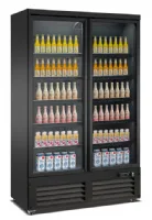 Réfrigérateur professionnel 2 portes vitrées noir 1000 l positif - 7526.0105 - combisteel - Combisteel - 7526.0105 Réfrigérateur professionnel 2 portes vitrées noir 1000 l positif - 7526.0105 - combisteel - Combisteel - 7526.0105