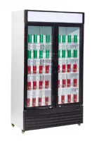 Photo 5 - Réfrigérateur professionnel 2 portes vitrées 750 l positif 1120 mm - 7455.1390 - combisteel - Combisteel - 7455.1390