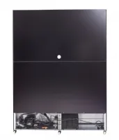Photo 5 - Réfrigérateur professionnel noir 3 portes vitrées positif 1600 mm hauteur 2100 mm - 7455.1920 - combisteel - Combisteel - 7455.1920