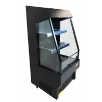 Photo 4 - Réfrigérateur professionnel noir positif 165 l façade ouverte - 7090.0005 - combisteel - Combisteel - 7090.0005