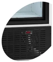 Photo 3 - Vitrine réfrigérée professionnelle 2 portes vitrées coulissantes blanche positive 540 l - fs1002s - tefcold - Tefcold - FS1002S