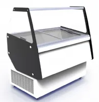 Vitrine à glace professionnelle 358 l négative 1194 mm - 7472.0140 - combisteel - Combisteel - 7472.0140