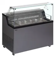 Congélateur professionnel à crème glacée 184 l napoli -20 à -5 °c 1660 mm - mirabella 6 - tefcold - Tefcold - MIRABELLA 6