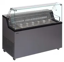 Congélateur professionnel à crème glacée 223 l capacité nette -20 à -5 °c - mirabella 7 - tefcold - Tefcold - MIRABELLA 7