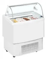 Vitrine professionnelle à glace ventilée napoli -18 à -14 °c - fiji 4 - tefcold - Tefcold - FIJI 4