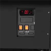 Photo 4 - Vitrine professionnelle positive grise ral7015 avec réserve 489 l 900 mm - soca18790a - tefcold - Tefcold - SOCA18790A