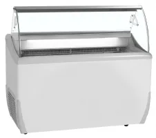 Congélateur professionnel à crème glacée ouvert élégant 264 l négatif - udrs7 - tefcold - Tefcold - UDRS7