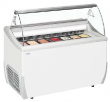 Photo 2 - Congélateur professionnel à crème glacée ouvert élégant 264 l négatif - udrs7 - tefcold - Tefcold - UDRS7
