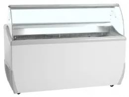 Congélateur professionnel à crème glacée ouvert élégant 357 l -20 à -14 °c - udrs9 - tefcold - Tefcold - UDRS9