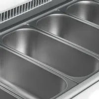 Photo 3 - Congélateur professionnel à crème glacée ouvert élégant 357 l -20 à -14 °c - udrs9 - tefcold - Tefcold - UDRS9