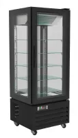 Vitrine pâtisserie réfrigérée professionnelle 400 L noire positive 650 mm - 7450.0845 - Combisteel Vitrine pâtisserie réfrigérée professionnelle 400 L noire positive 650 mm - 7450.0845 - Combisteel