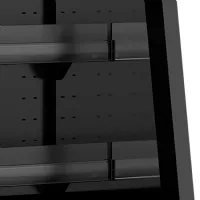 Photo 3 - Vitrine réfrigérée basse noire positive - galaxy+ gpl20fgd black - tefcold - Tefcold - Galaxy+ GPL20FGD Black