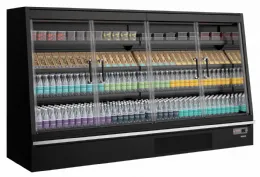 Photo 2 - Vitrine réfrigérée basse noire positive - galaxy+ gpl26fgd black - tefcold - Tefcold - Galaxy+ GPL26FGD Black
