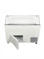 Photo 5 - Vitrine à crème glacée professionnelle blanche 10 bacs de 5 l 454 l 1439 mm - 7472.0135 - combisteel - Combisteel - 7472.0135