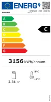 Photo 3 - Armoire murale professionnelle noire 2 portes positive 1310 mm - 7350.0050 - combisteel - Combisteel - 7350.0050