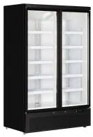 Vitrine réfrigérée professionnelle blanche 2 portes vitrées positive - atom maxi c2db - tefcold - Tefcold - Atom Maxi C2DB
