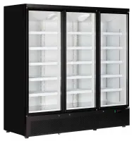 Vitrine réfrigérée professionnelle blanche 3 portes vitrées positive - atom maxi c3db - tefcold - Tefcold - Atom Maxi C3DB