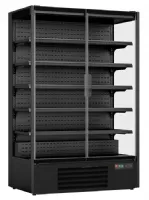 Armoire murale professionnelle noire 2 portes vitrées positive 1310 mm - 7455.3100 - combisteel - Combisteel - 7455.3100