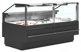 Vitrine professionnelle poisson frais volume net 465 l refroidissement ventilée - soca-f18790b - tefcold - Tefcold - SOCA-F18790B