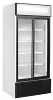 Vitrine réfrigérée professionnelle 2 portes vitrées coulissantes blanche positive 462 l - fsc891s - tefcold - Tefcold - FSC891S