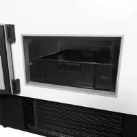 Photo 4 - Vitrine de service premium positive avec réserve noire 900 mm - soca18790b - tefcold - Tefcold - SOCA18790B
