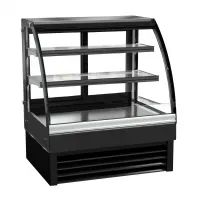 Vitrine réfrigérée ronde professionnelle 175 L noire positive 900 mm - 7450.0800 - Combisteel - Combisteel - 7450.0800 Vitrine réfrigérée ronde professionnelle 175 L noire positive 900 mm - 7450.0800 - Combisteel - Combisteel - 7450.0800