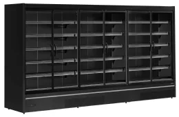 Vitrine réfrigérée professionnelle noire 6 portes vitrées positive - mdca3750hb - tefcold - Tefcold - MDCA3750HB Vitrine réfrigérée professionnelle noire 6 portes vitrées positive - mdca3750hb - tefcold - Tefcold - MDCA3750HB