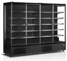 Vitrine réfrigérée noire 4 portes vitrées positive - PC2500B - Tefcold - Tefcold - PC2500B