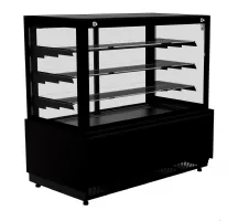 Vitrine réfrigérée professionnelle noire positive 1437 mm - 7486.0095 - Combisteel Vitrine réfrigérée professionnelle noire positive 1437 mm - 7486.0095 - Combisteel