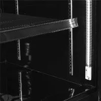 Photo 3 - Vitrine réfrigérée professionnelle 1 porte vitrée noire positive 459 l - atom maxi c1dbb - tefcold - Tefcold - Atom Maxi C1DBB