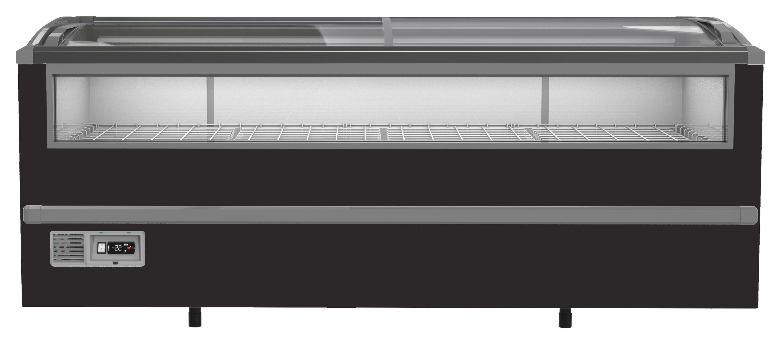 Congélateur professionnel bahut noir 1005 L dégivrage manuel - 7072.0030 - Combisteel