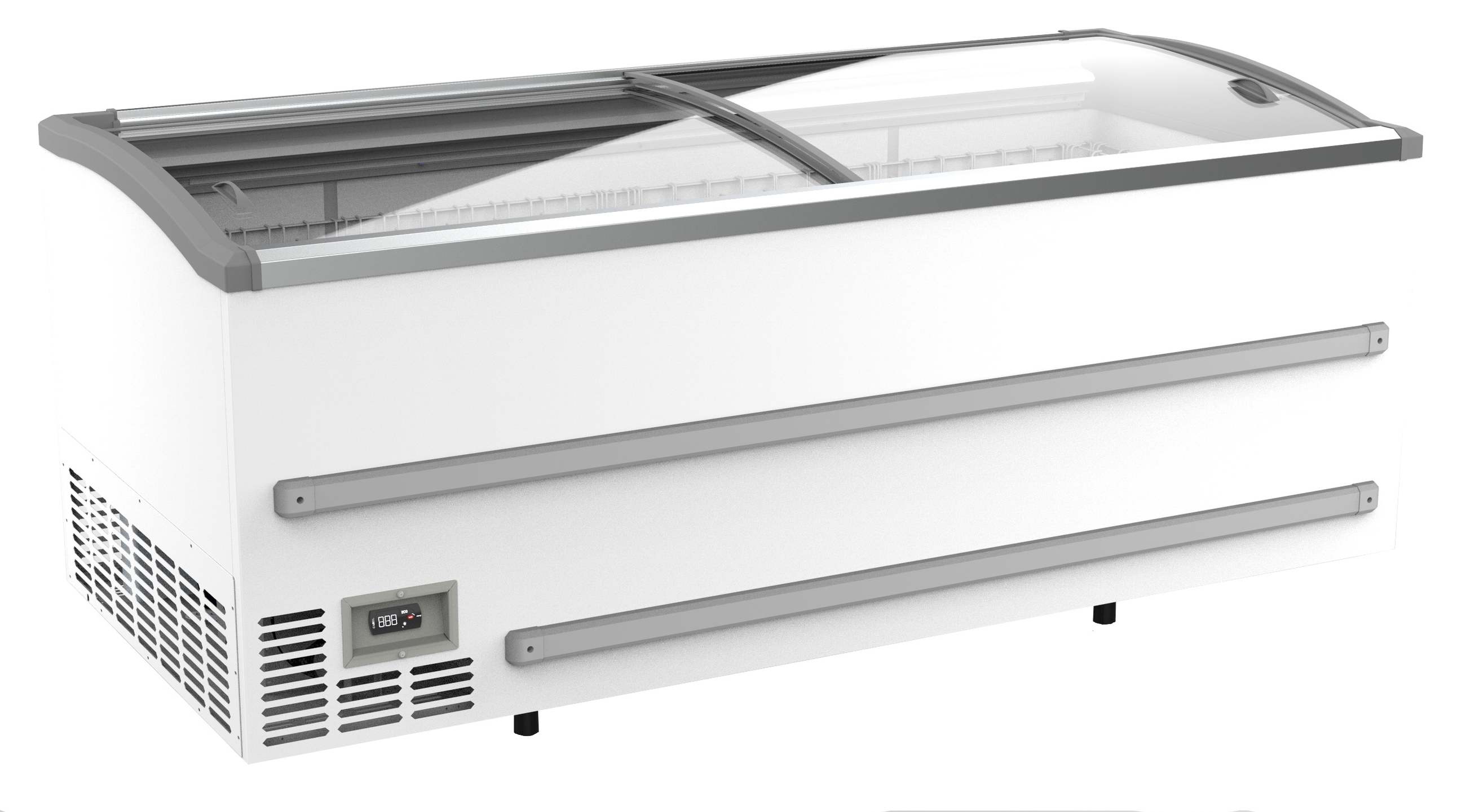 Congélateur professionnel bahut blanc 2125 mm dégivrage manuel 1005 L - 7072.0055 - Combisteel