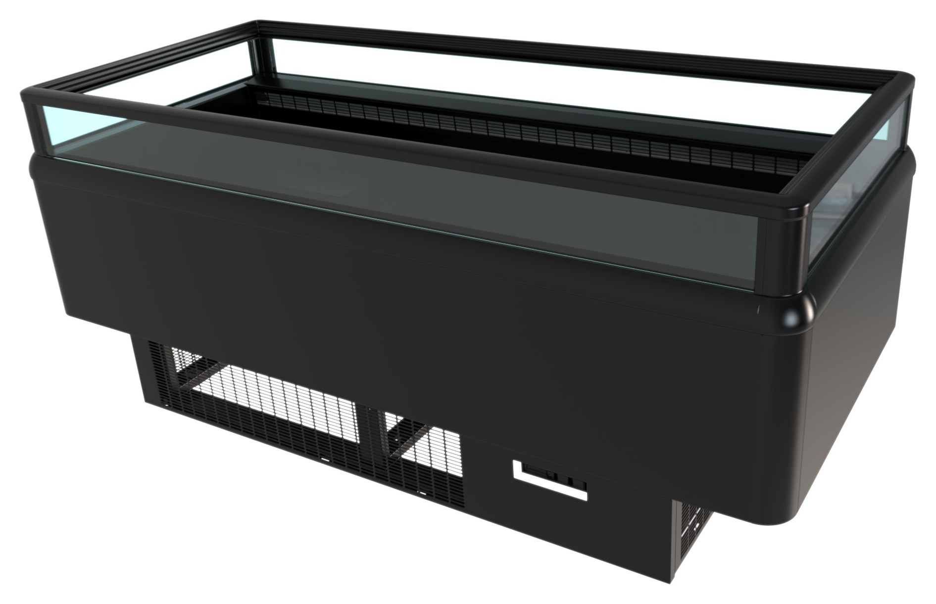 Îlot de refroidissement et congélation commutable noir 240 L - 7080.0020 - Combisteel