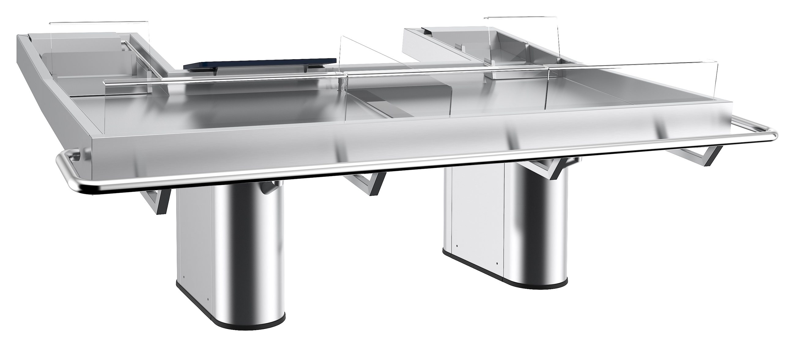 Comptoir à poisson professionnel 2490 mm - 7178.0910 - Combisteel